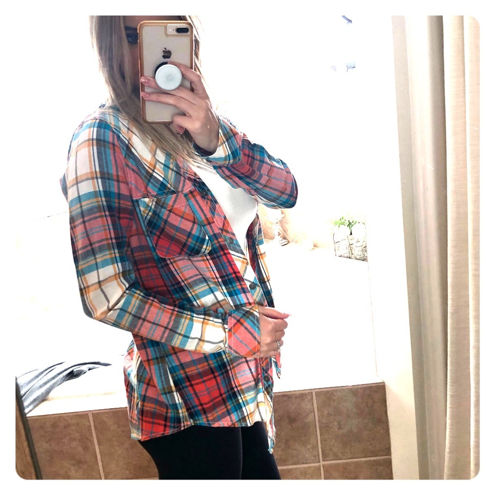 BKE flannel button down